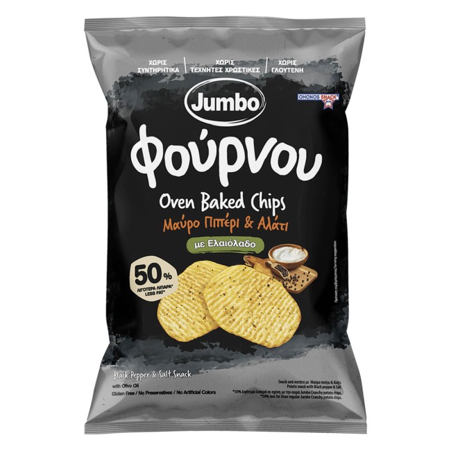 Jumbo Πατατάκια Φούρνου Πιπέρι 100g