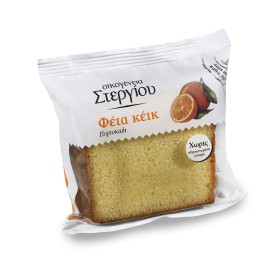 Στεργίου Κέικ Πορτοκάλι 80gr