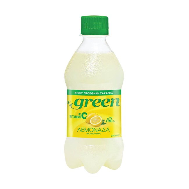 Green Αναψυκτικό Λεμονάδα 330ml Λεμονάδα