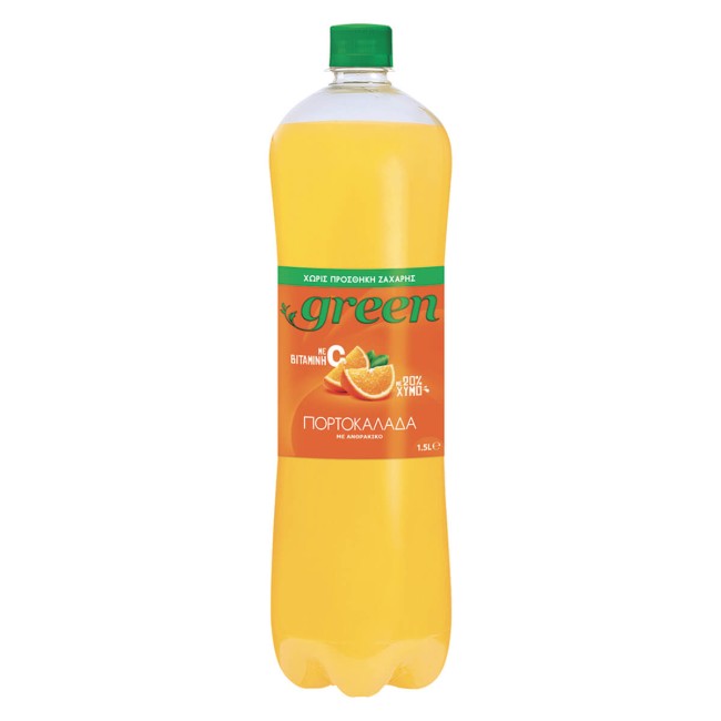 Green Πορτοκαλάδα 1,5Lt