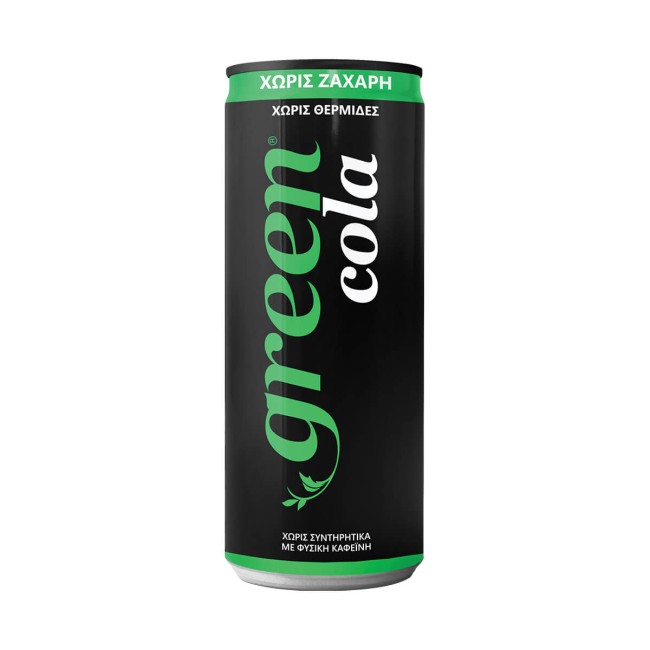 Green Cola Sleek 330ml Cola