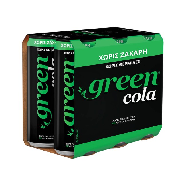 Green Cola Sleek 6x330ml