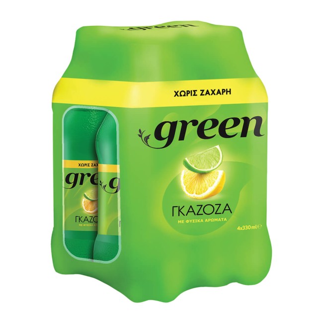 Green Γκαζόζα 330mlx4