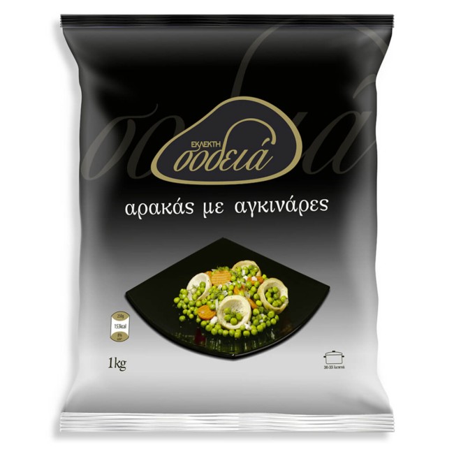 Σοδειά Αρακάς με Αγκινάρες Κατεψυγμένοι 1Kg