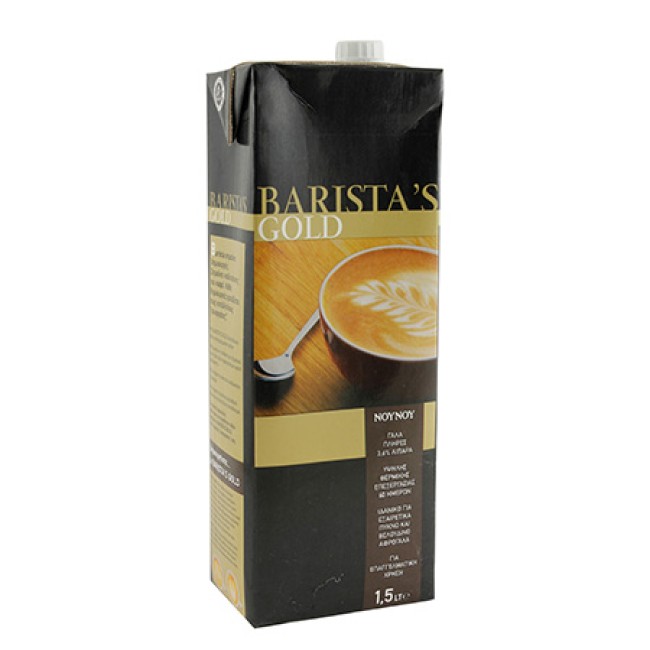 Gold Barista Ρόφημα Γάλακτος  3.6% Λιπαρά 1.5Lt