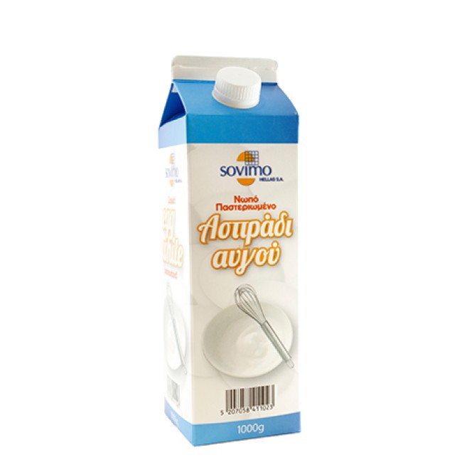 Sovimo Ασπράδι Παστεριωμένο Μακράς Διαρκείας 1 kg Sovimo Ασπράδι Παστεριωμένο Μακράς Διαρκείας 1 kg