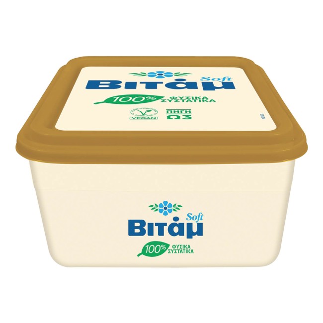 Βιτάμ Soft Μαργαρίνη 60% Λιπαρά 2Kg