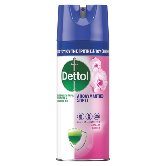 Dettol Απολυμαντικό Spray Orchard Blossom 400ml