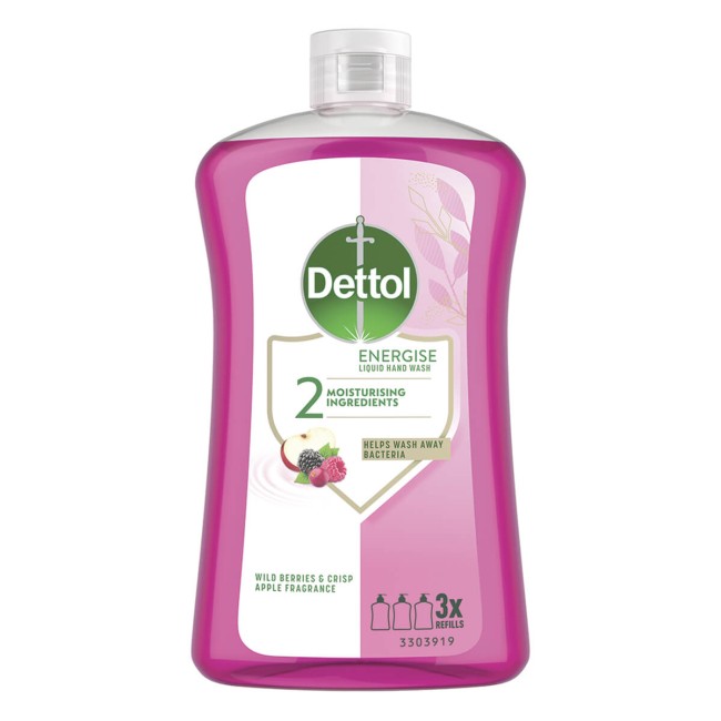 Dettol Κρεμοσάπουνο Wild Berry Refill 750ml