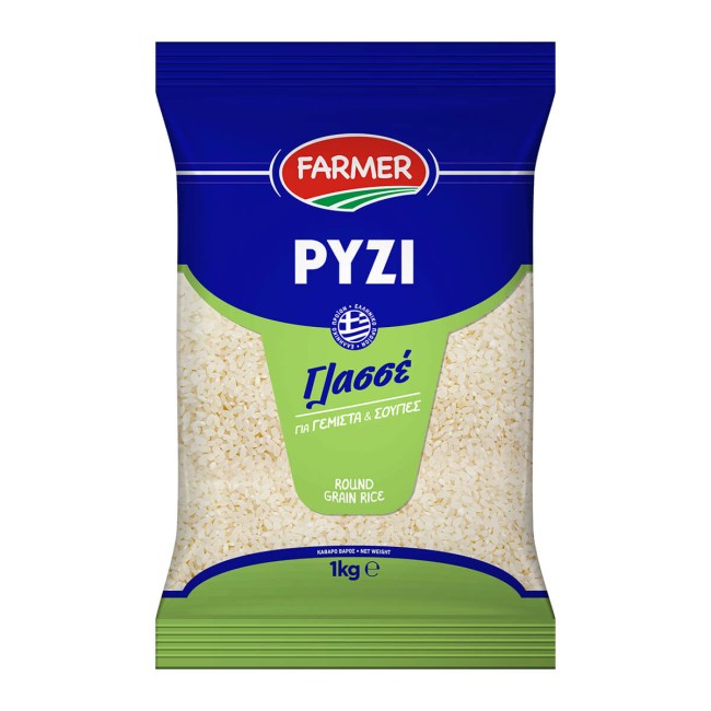 Farmer Ρύζι Γλασσέ 1kg