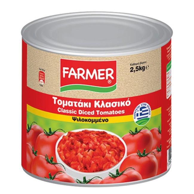 Farmer Τοματάκι Ψιλοκομμένο 3lt