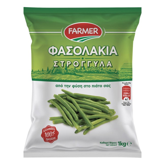 Farmer Φασολάκια Στρογγυλά 1kg