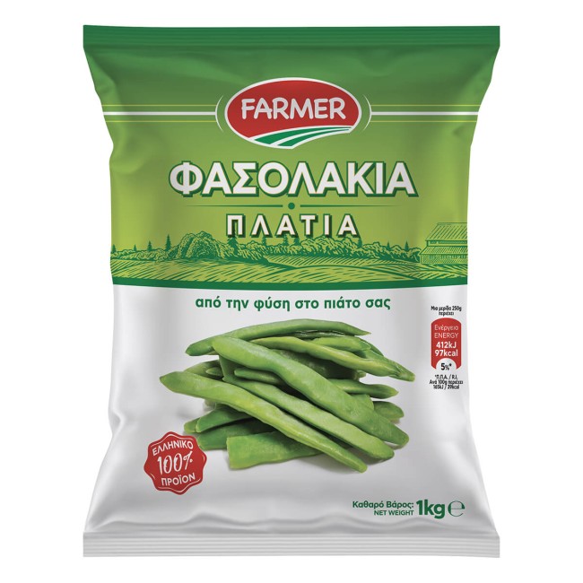 Farmer Φασολάκι Πλατύ 1kg