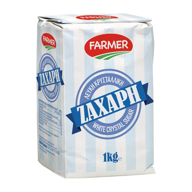Farmer Ζάχαρη Λευκή Κρυσταλλική 1kg