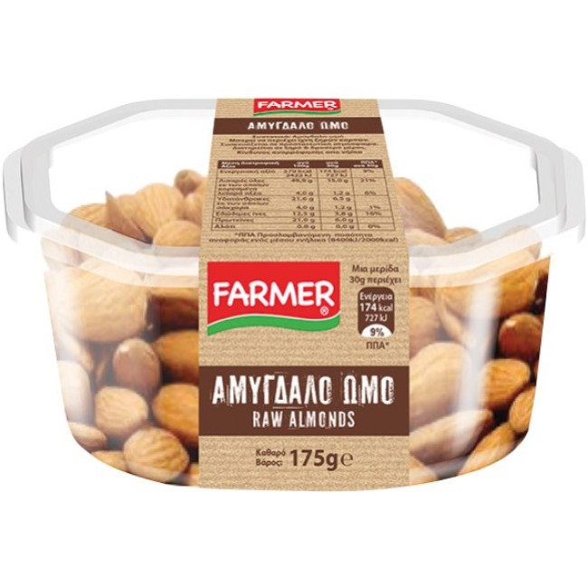 Farmer Αμύγδαλο Ωμό 175gr