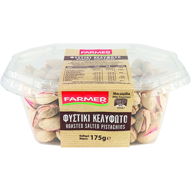 Farmer Φυστίκι Κελυφωτό 175gr