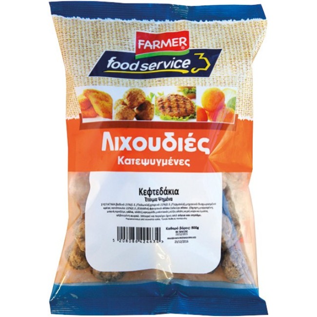 Farmer Κεφτεδάκια Προψημένα 800gr