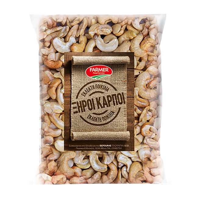 Farmer Κάσιους Ωμό Ινδίας 1kg