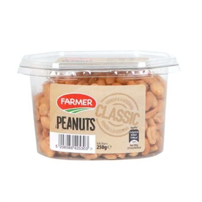 Farmer Φυστίκια Peanuts Ψημένα 250gr