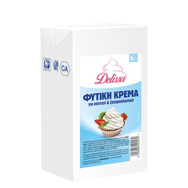 Delissa Φυτική Κρέμα Ζαχαροπλαστικής 1lt.