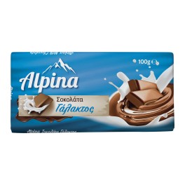 Alpina Σοκολάτα Γάλακτος 100g