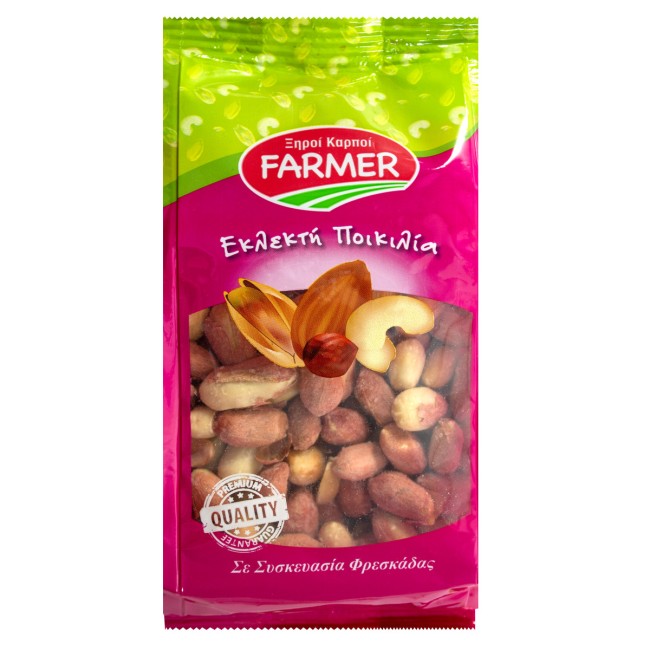 Farmer Φυστίκι Αράπικο Ψημένο Αλατισμένο / Σακουλάκι 200g