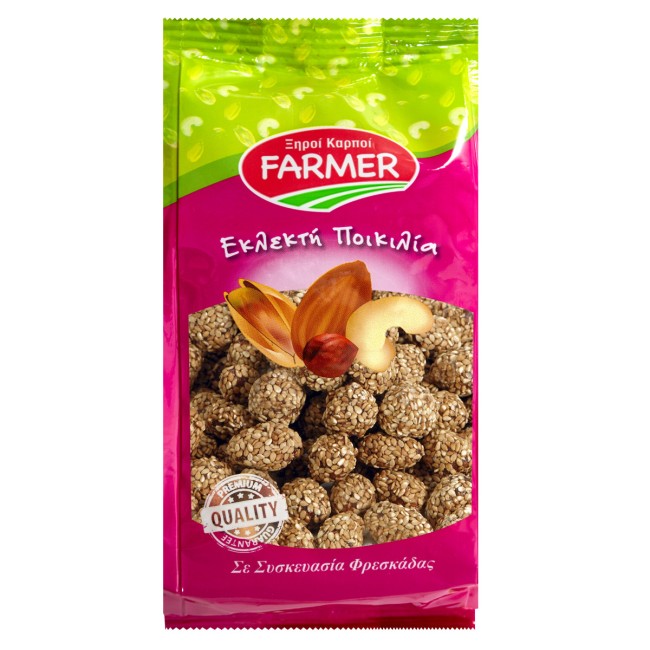 Farmer Φυστίκι Αράπικο Καραμελωμένο με Σουσάμι 200gr Farmer Φυστίκι Αράπικο Καραμελωμένο με Σουσάμι 200gr