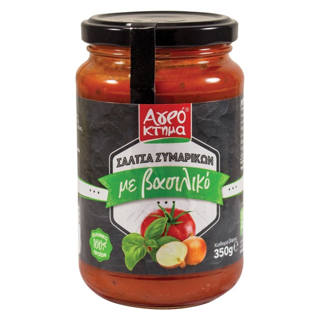 Αγρόκτημα Σάλτσα Βασιλικού 350g