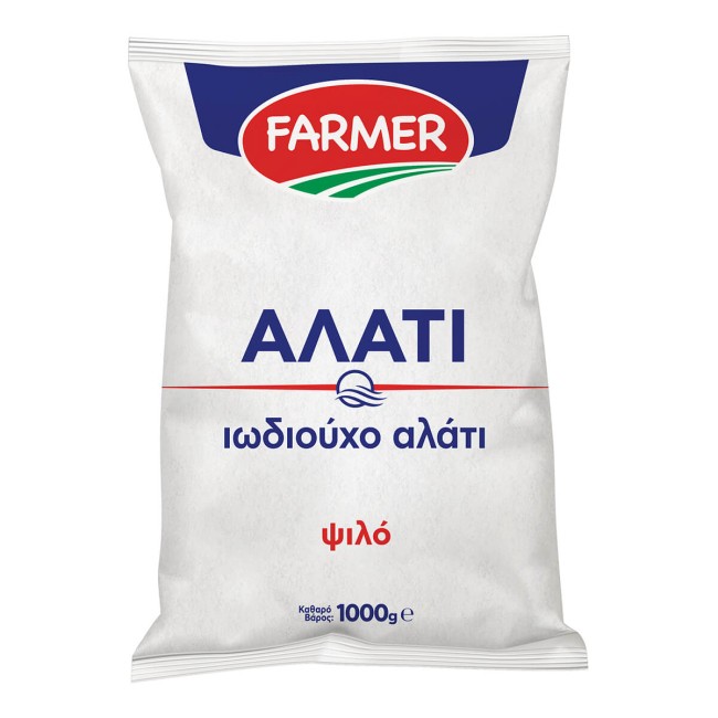 Farmer Αλάτι Ψιλό Σακουλάκι 1000gr