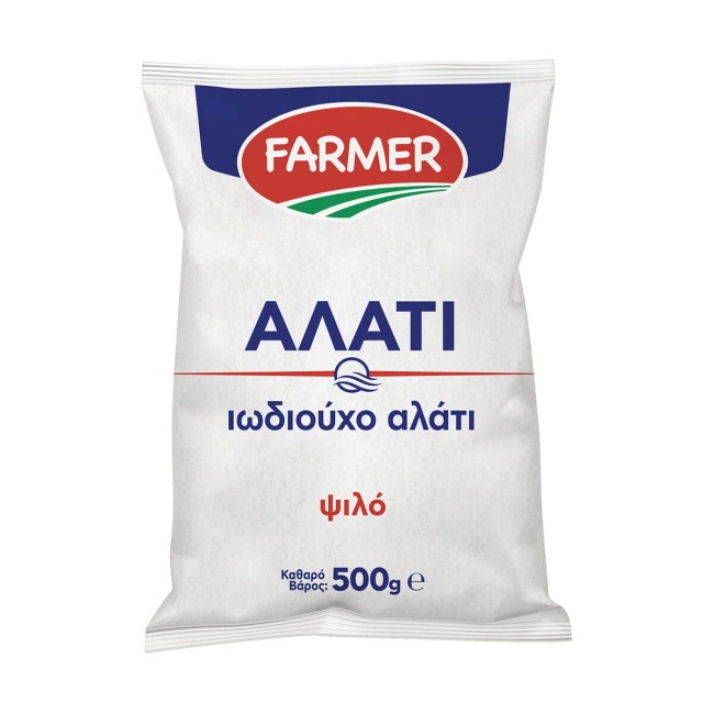 Farmer Αλάτι Ψιλό Σακουλάκι 500gr