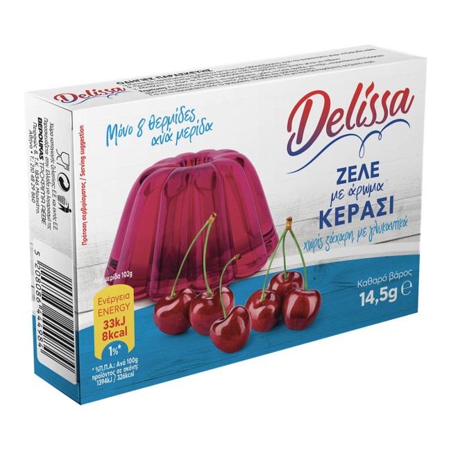 Delissa Ζελέ Κεράσι Light 14,5g