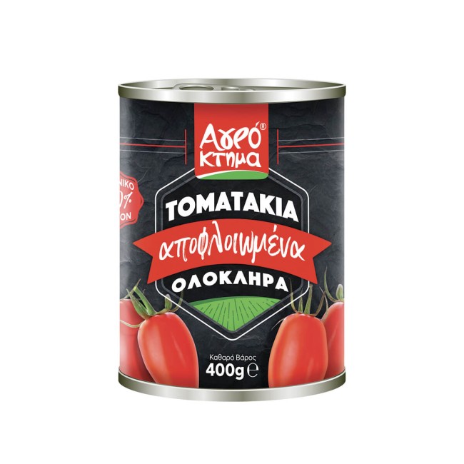 Αγρόκτημα Τομάτες Ολόκληρες Αποφλοιωμένες 400gr