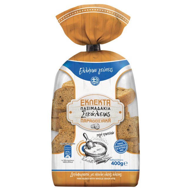 Παραδοσιακά Εκλεκτά Παξιμαδάκι Σικάλεως 400gr