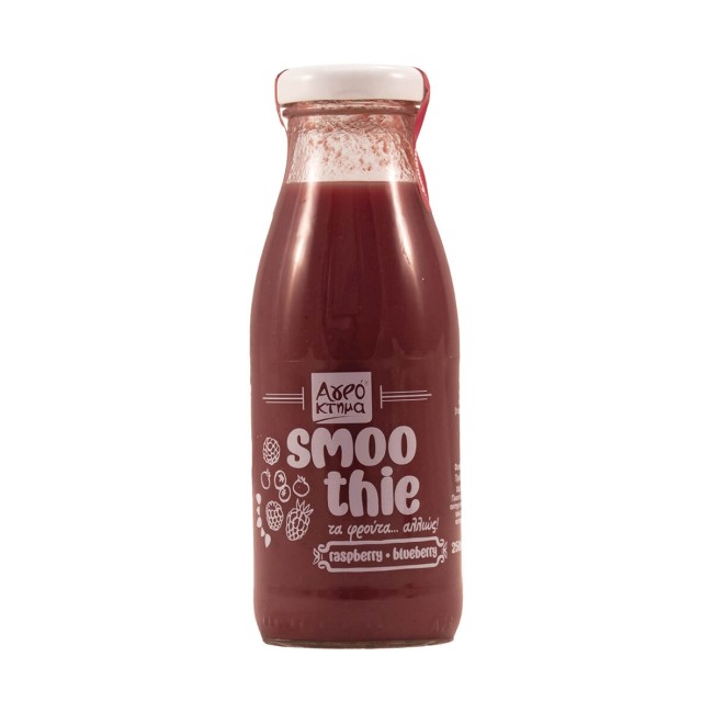 Αγρόκτημα Smoothie Raspberry Blueberry 250ml