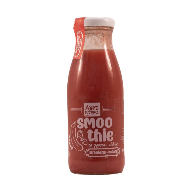 Αγρόκτημα Smoothie Strawberry Banana 250ml
