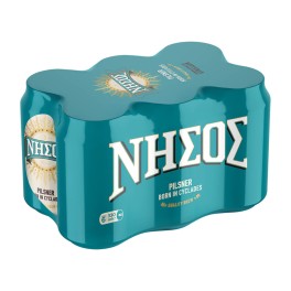 Νήσος Pilsner Mπύρα Κουτί 6x330ml