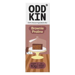Oddkin Μπάρα Πρωτεΐνης brownie 50gr