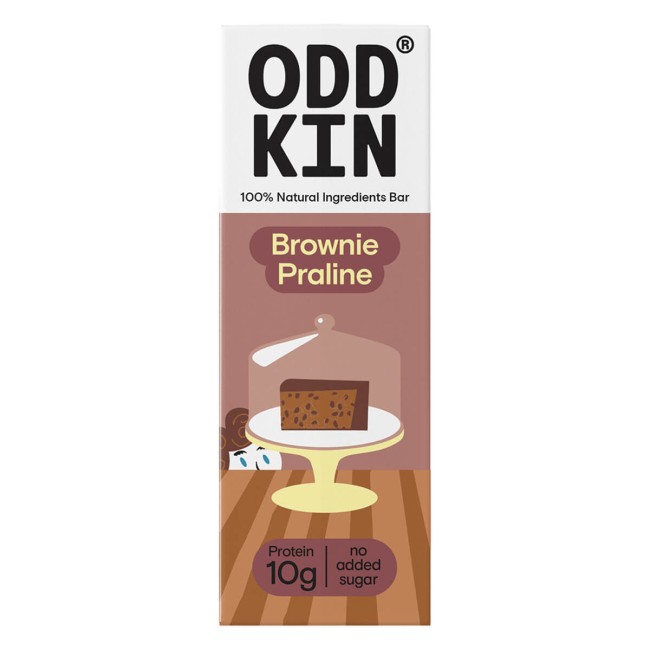 Oddkin Μπάρα Πρωτεΐνης brownie 50gr