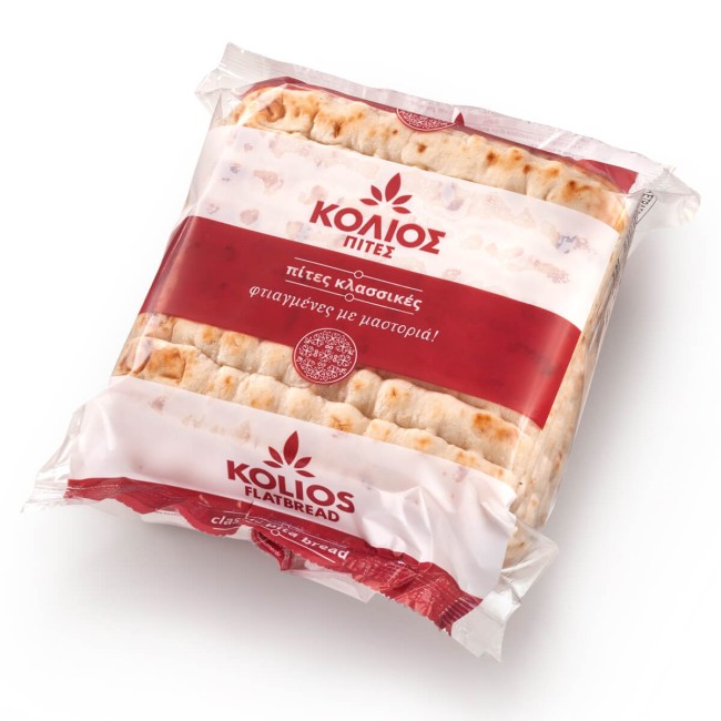 Κολιός Πίτες Τετράγωνες Κατεψυγμένες 10τμχ 17x17cm1 1Kg