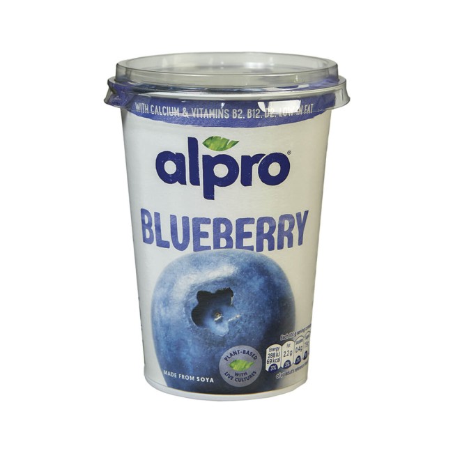 Alpro Φυτικό Επιδόρπιο Σόγιας Με Μύρτιλλο 500gr