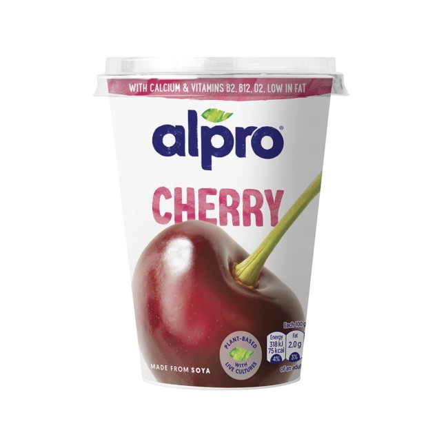 Alpro Φυτικό Επιδόρπιο Σόγιας Με Κεράσι 500gr