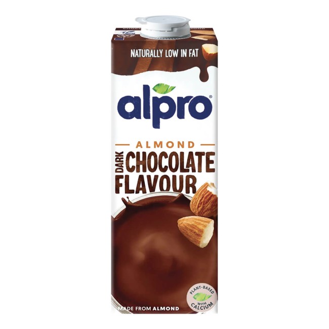 Alpro ρόφημα αμυγδάλου με μαύρη σοκολάτα 1lt