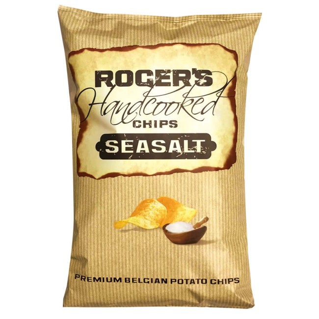 Rogers Chips Χειροποίητα με Θαλασσινό Αλάτι 150gr /Χωρίς Γλουτένη Rogers Chips Χειροποίητα με Θαλασσινό Αλάτι 150gr /Χωρίς Γλουτένη