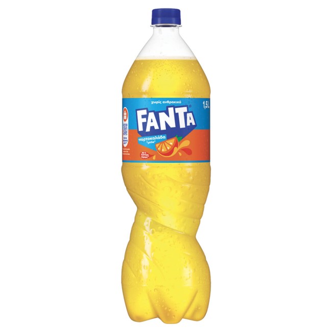 Fanta Πορτοκαλάδα Χωρίς Ανθρακικό 1,5lt