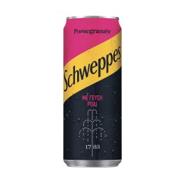 Schweppes Αναψυκτικό Pomegranate Sleek 330ml