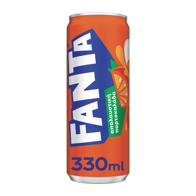 Fanta Αναψυκτικό Πορτοκαλάδα Με Ανθρακικό 330ml