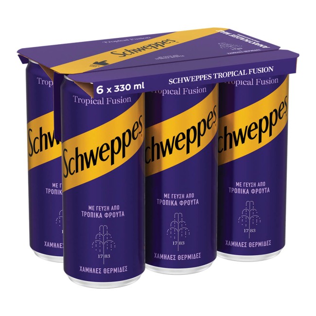 Schweppes Tropical Fusion 6x330ml