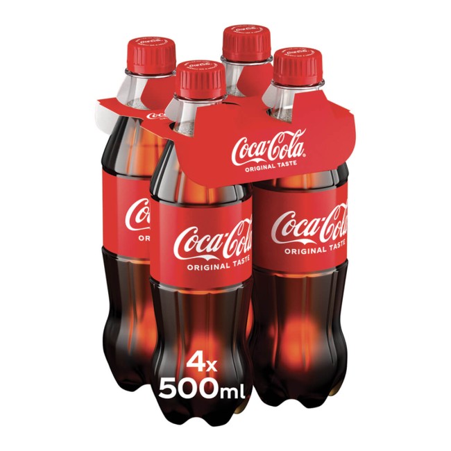 Coca-Cola Αναψυκτικό 4x500ml