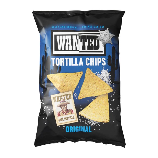 Wanted Tortilla Chips Original με Αλάτι 200gr