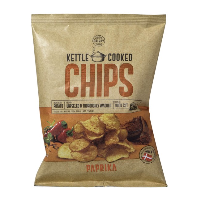 Kettle Cooked Πατατάκια Πάπρικα 150gr